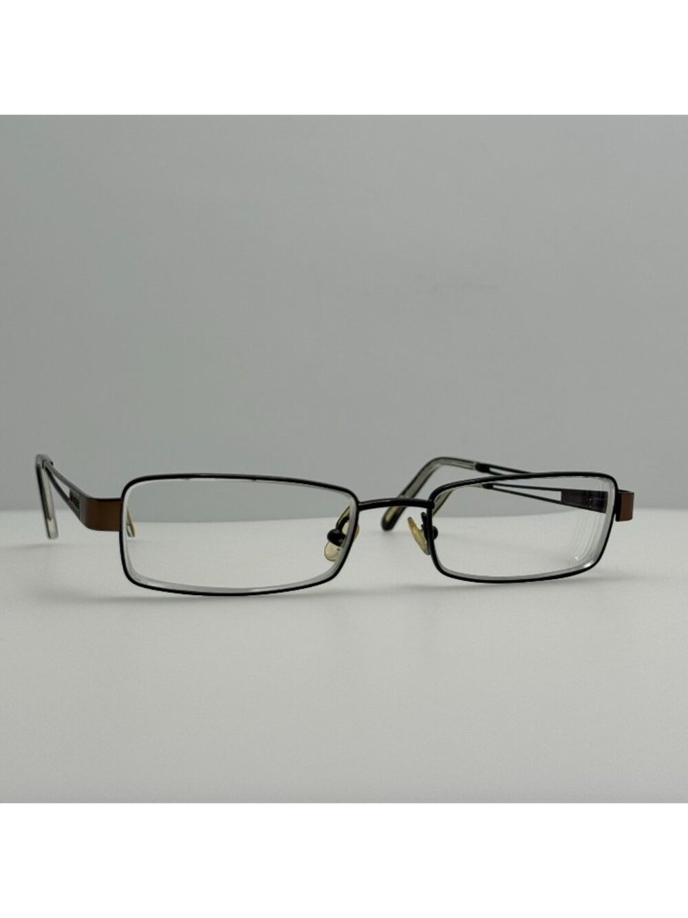 Ted Baker Eyeglasses Eye Glasses Frames Double Up B125 EBO 52-18-135